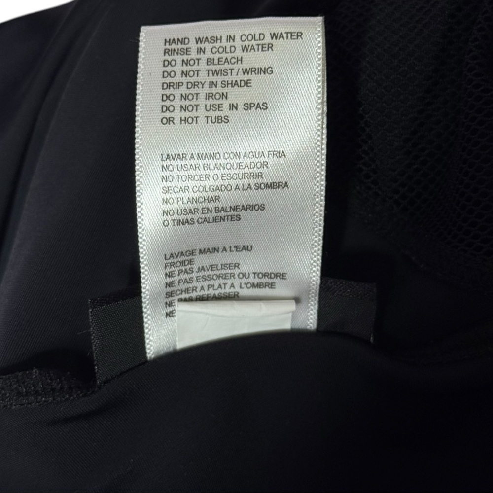 DKNY | Black Racerback Activewear/Swim Cover-Up Dress | Size S | EUC - Picture 5 of 6
